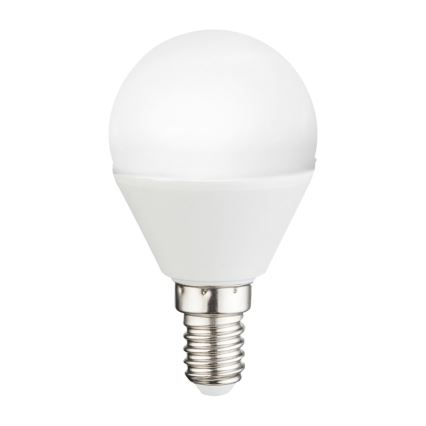 Candeeiro LED RGBW com regulação E14/4,9W/230V 2700K + comando - Globo