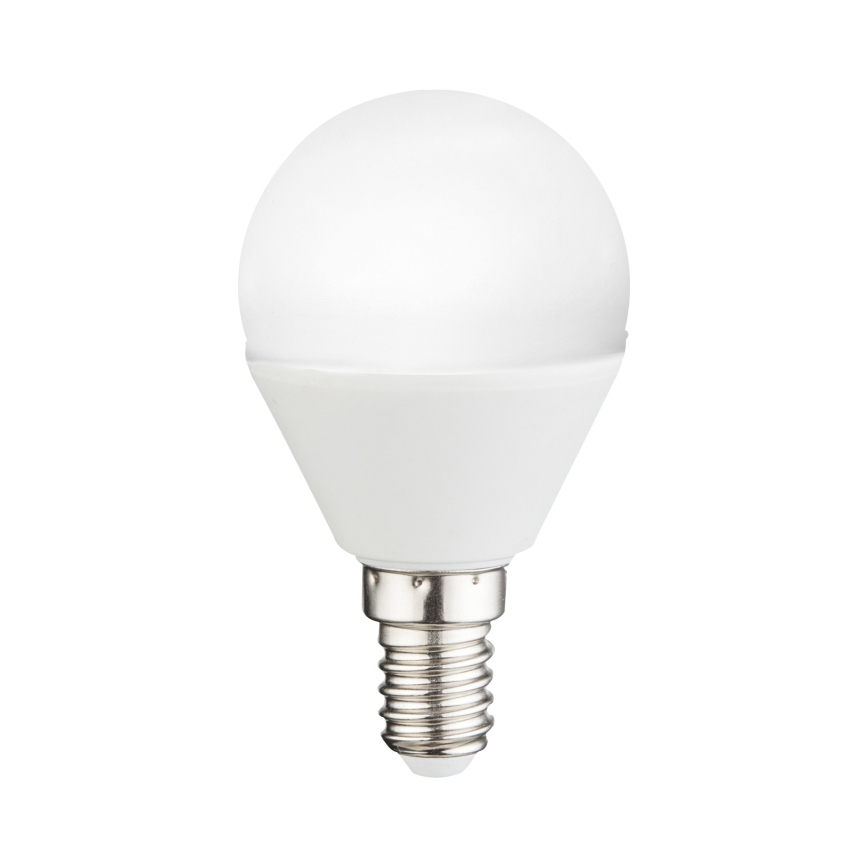 Candeeiro LED RGBW com regulação E14/4,9W/230V 2700K + comando - Globo