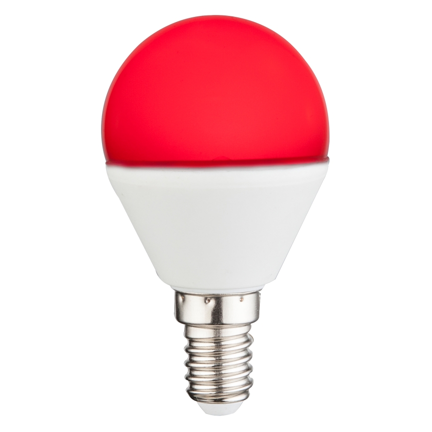 Candeeiro LED RGBW com regulação E14/4,9W/230V 2700K + comando - Globo