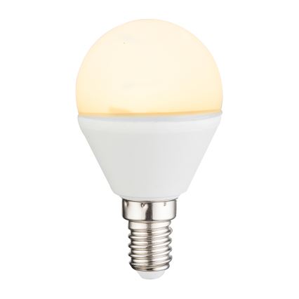 Candeeiro LED RGBW com regulação E14/4,9W/230V 2700K + comando - Globo