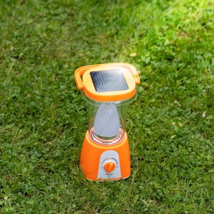 Candeeiro LED solar com regulação e função power bank LED/230V 710 brilhante 1600 mAh