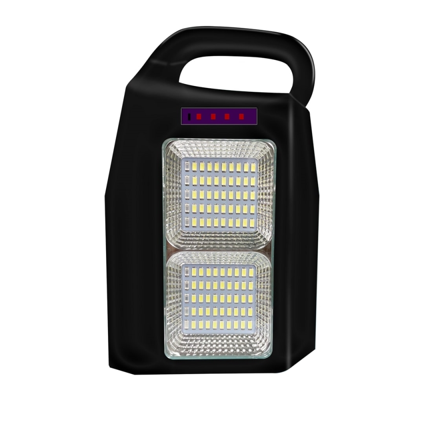 Candeeiro LED  solar  com um altifalante e power bank LED/5W/7200mAh IP65