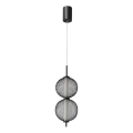 Candeeiro LED suspendido PUMA LED/10W/230V diâmetro 14 cm preto