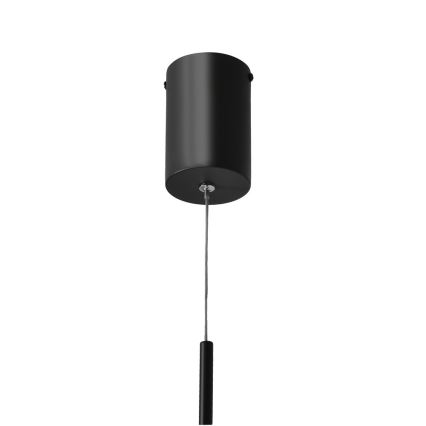 Candeeiro LED suspendido PUMA LED/10W/230V diâmetro 14 cm preto
