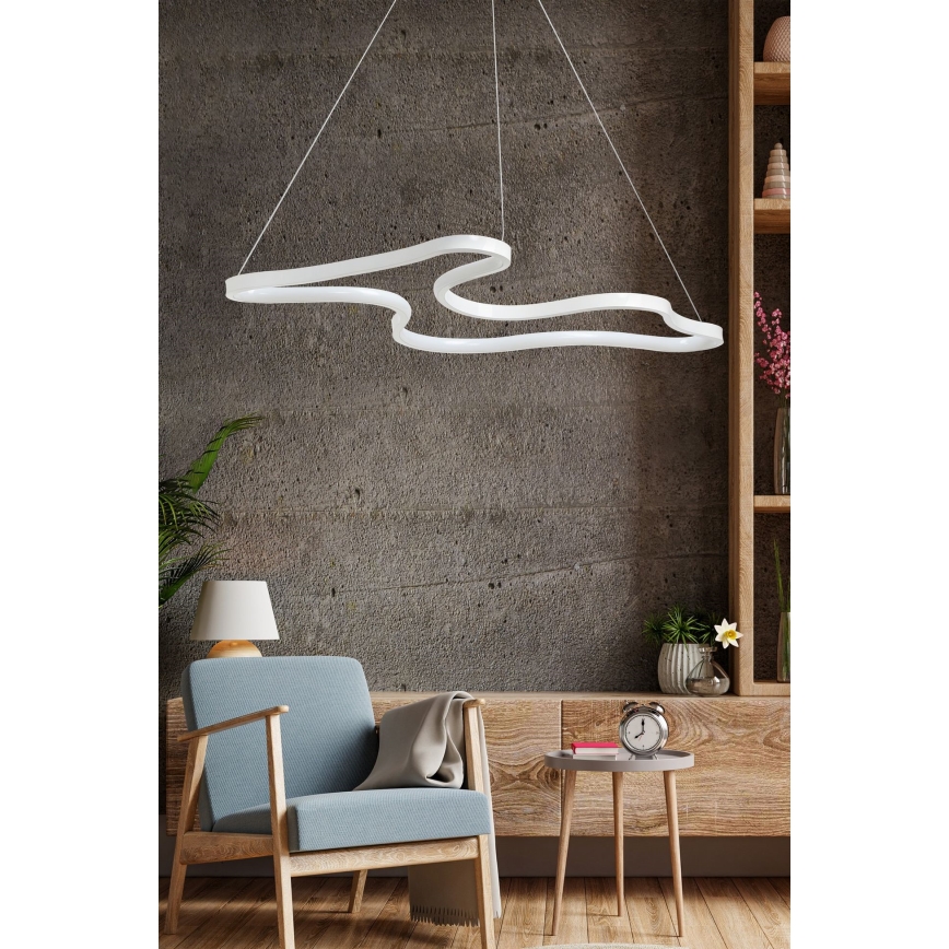 Candeeiro LED suspenso ARTISAN LED/36W/230V 4000K branco