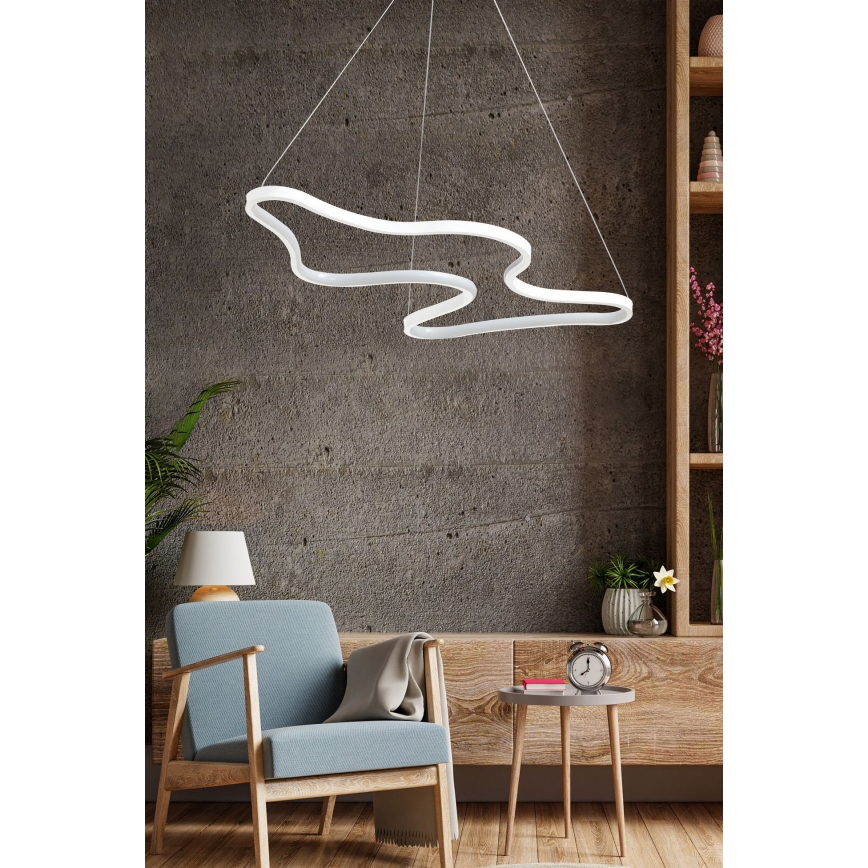Candeeiro LED suspenso ARTISAN LED/36W/230V 4000K branco
