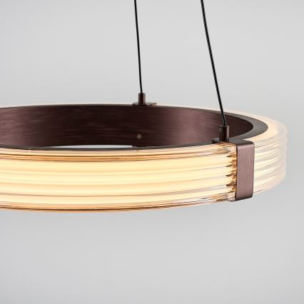 Candeeiro LED suspenso JESI LED/2W/230V 3000K castanho