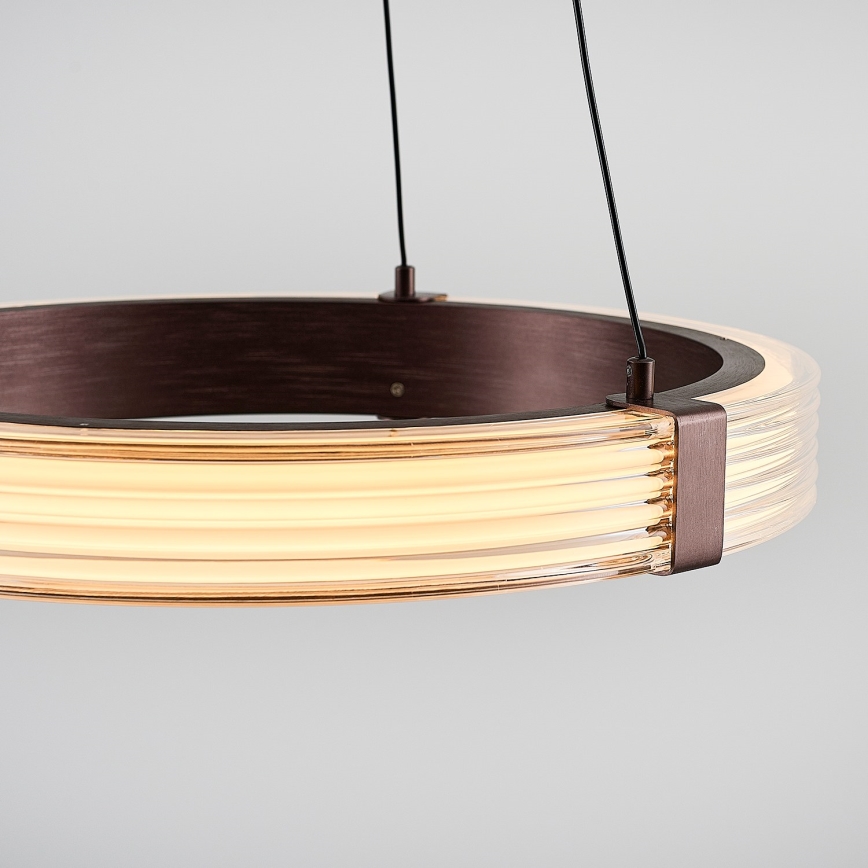 Candeeiro LED suspenso JESI LED/2W/230V 3000K castanho