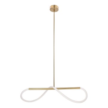 Candeeiro LED suspenso SUPREME LED/22W/230V 100 cm dourado