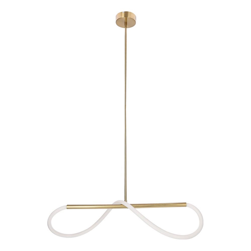 Candeeiro LED suspenso SUPREME LED/22W/230V 100 cm dourado