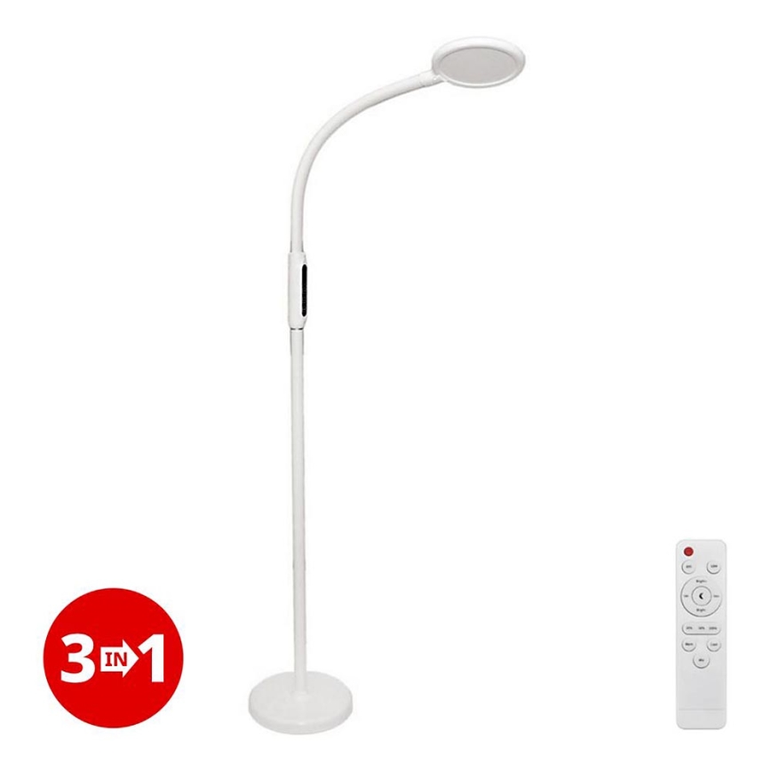 Candeeiro LED  táctil e regulável 3 em1 LED/12W/230V branco CRI 90 + comando