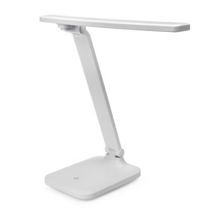 Candeeiro de mesa LED tátil com regulação e carregamento sem fios e Porta USB REMUS LED/5W/230V branco