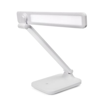 Candeeiro de mesa LED tátil com regulação e carregamento sem fios e Porta USB REMUS LED/5W/230V branco