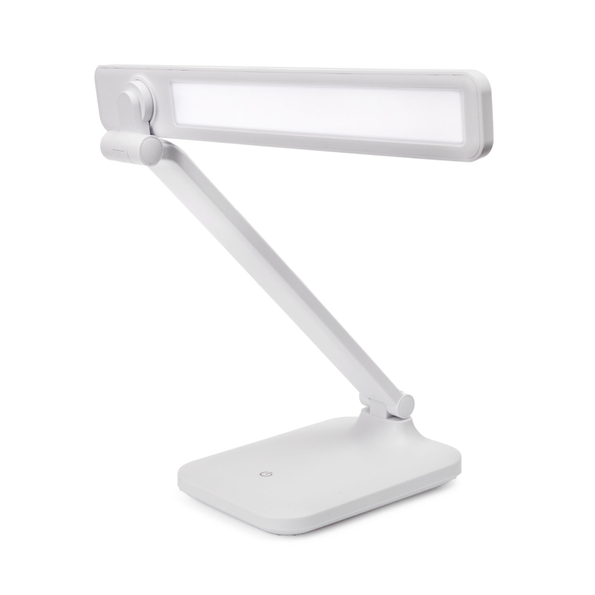 Candeeiro de mesa LED tátil com regulação e carregamento sem fios e Porta USB REMUS LED/5W/230V branco