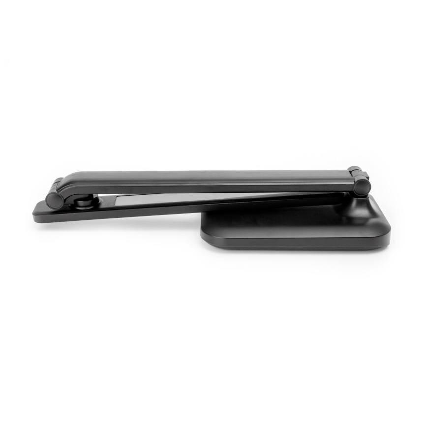 Candeeiro de mesa LED tátil com regulação e carregamento sem fios e Porta USB REMUS LED/5W/230V preto