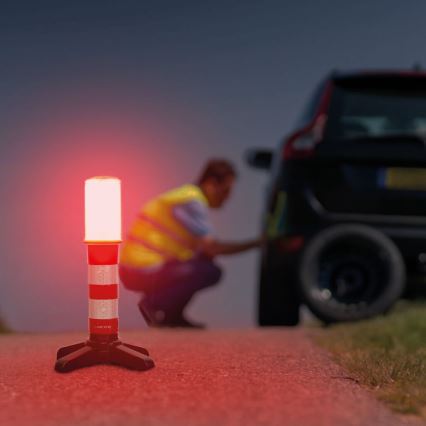 Candeeiro magnético de alerta LED LED/3xAAA IPX4