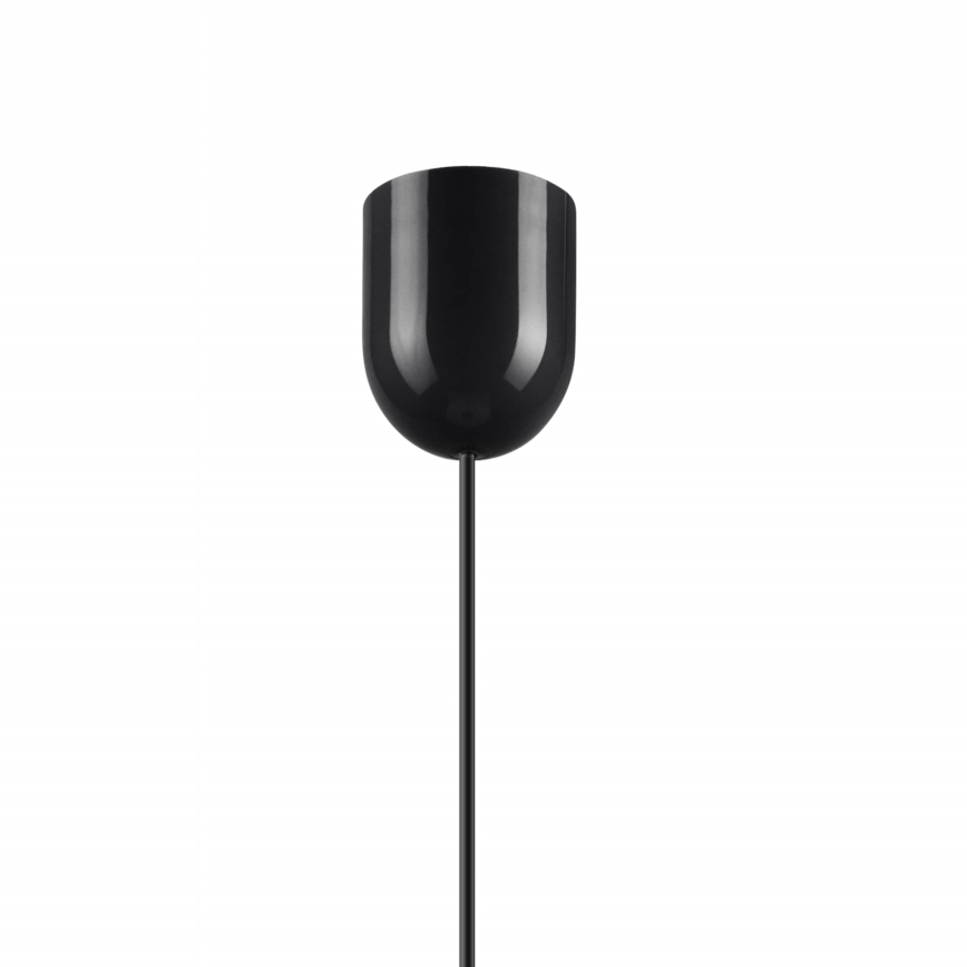 Candeeiro pendente com cabo ULLE 1xE27/15W/230V preto