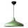 Candeeiro pendente com cabo VULCANO 1xE27/40W/230V verde