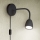 Candeeiro pequeno LED de parede com regulação LED/4W/230V preto