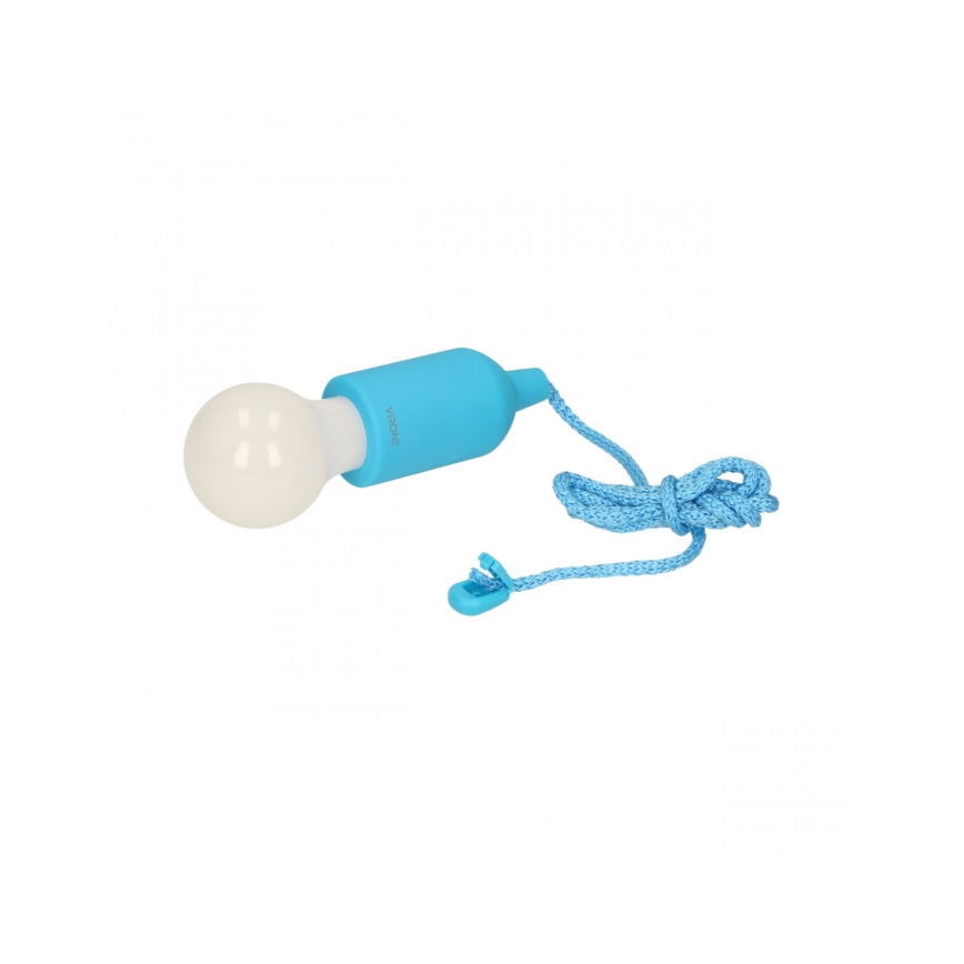 Candeeiro portátil LED LED/1W/3xAAA azul