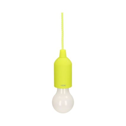 Candeeiro portátil LED LED/1W/3xAAA verde