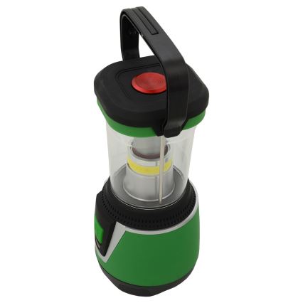 Candeeiro portátil LED LED/3xLR20 IP44 preto/verde + controlo remoto