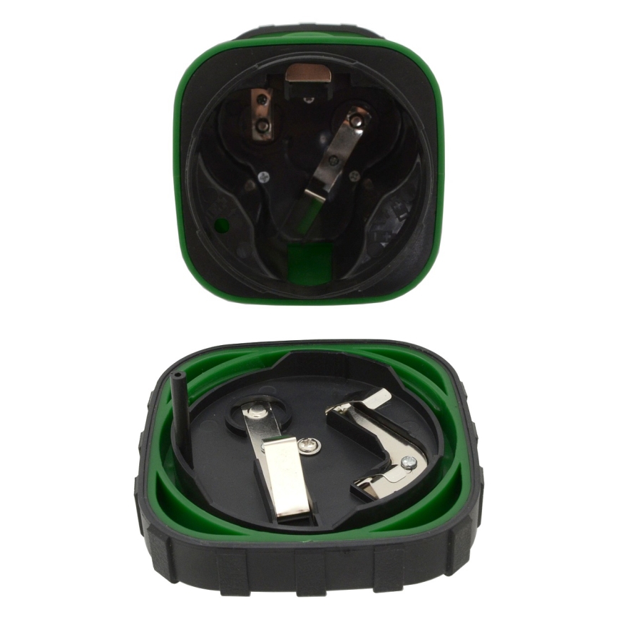 Candeeiro portátil LED LED/3xLR20 IP44 preto/verde