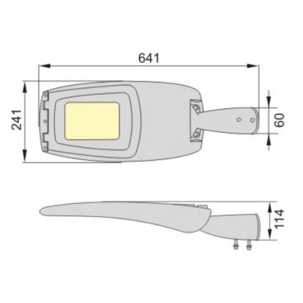 Candeeiro público LED ADQUEN PLUS LED/80W/230V IP66