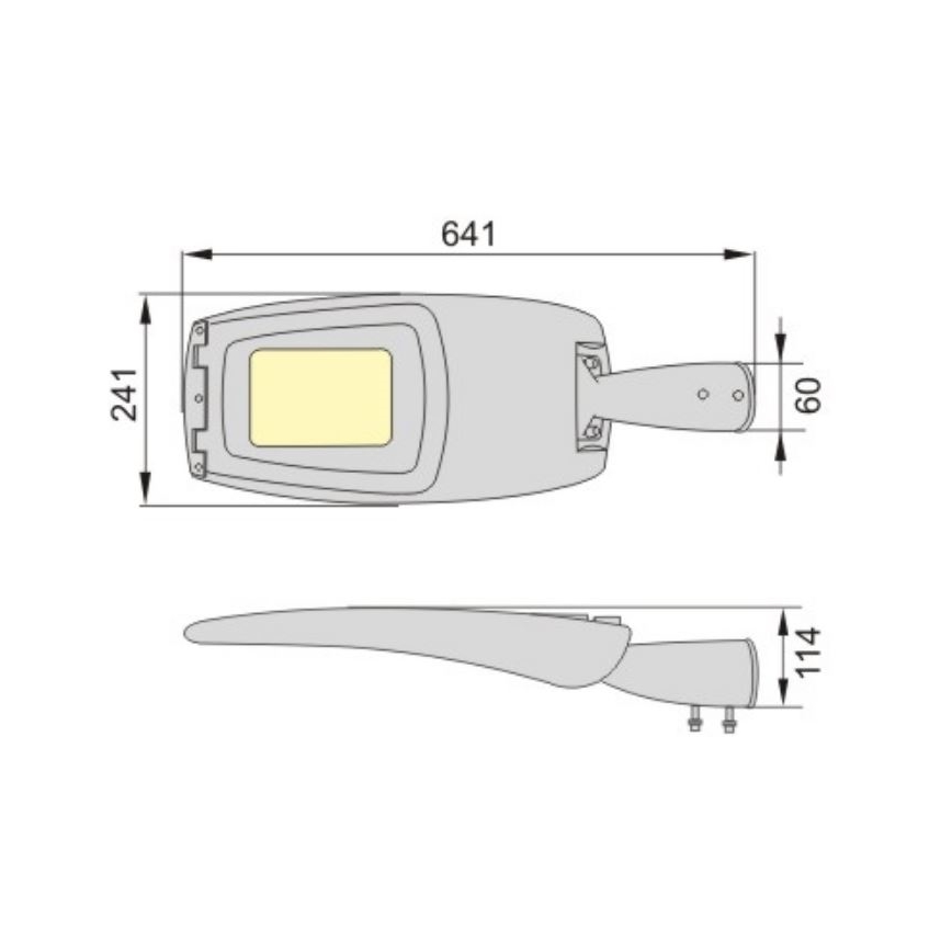 Candeeiro público LED ADQUEN PLUS LED/80W/230V IP66