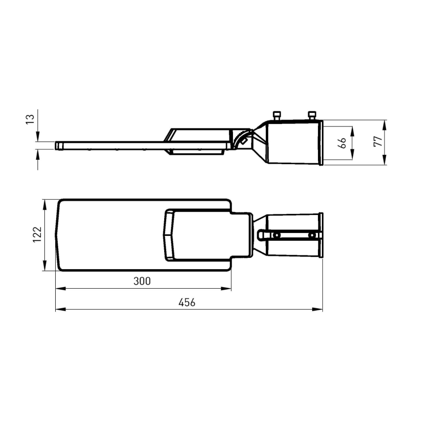 Candeeiro público LED BOSTON LED/35W/230V IP65