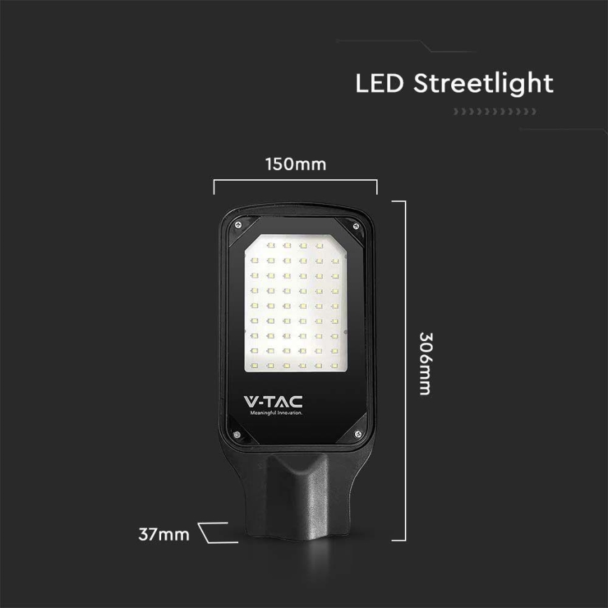 Candeeiro público LED LED/50W/230V 6500K IP65