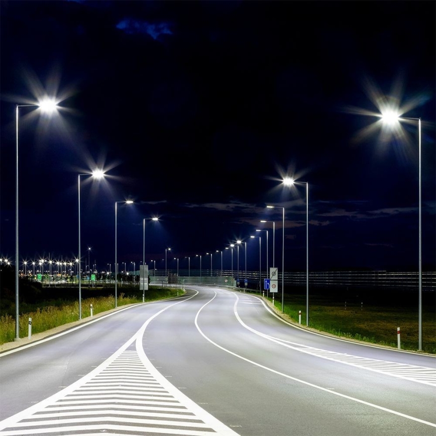 Candeeiro público LED SAMSUNG CHIP LED/50W/230V 6500K cinzento