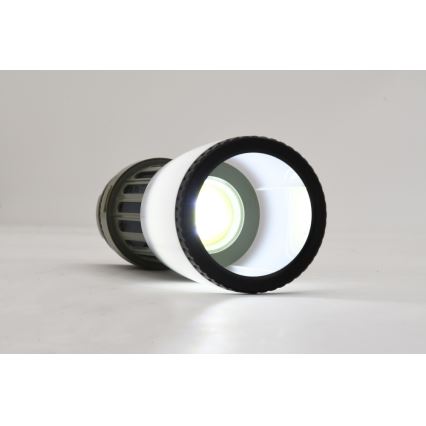 Candeeiro recarregável portátil LED com armadilha de insetos LED/2W/1800mAh/3xAAA IPX4 verde