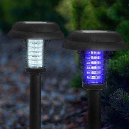 Candeeiro solar com uma armadilha para insetos LED/0,1W/1,2V IP44 600 mAh