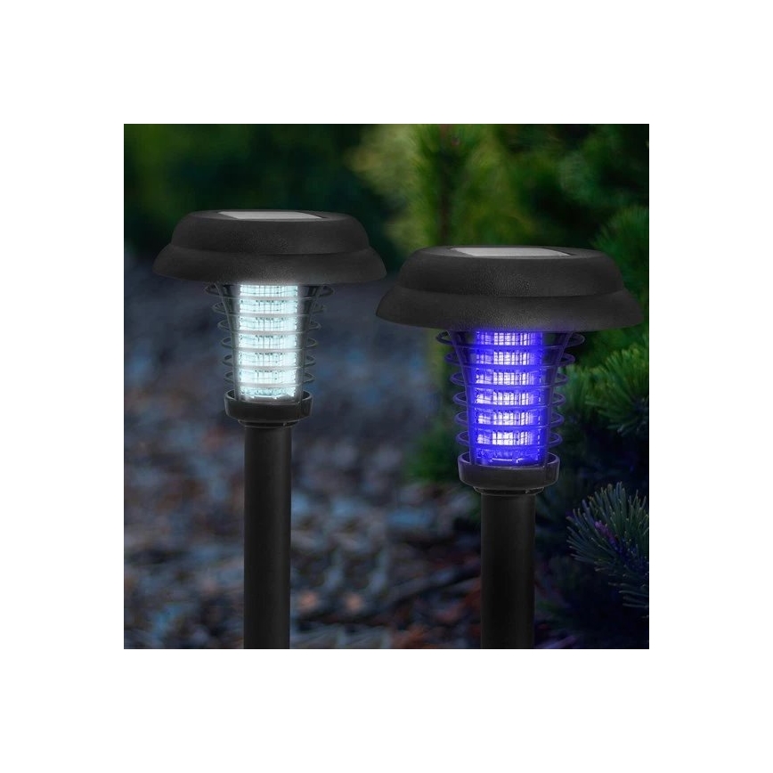 Candeeiro solar com uma armadilha para insetos LED/0,1W/1,2V IP44 600 mAh
