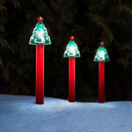 Candeeiro solar de Natal LED LED/1,2V IP44 árvore