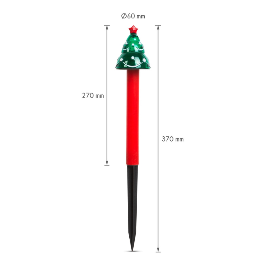 Candeeiro solar de Natal LED LED/1,2V IP44 árvore