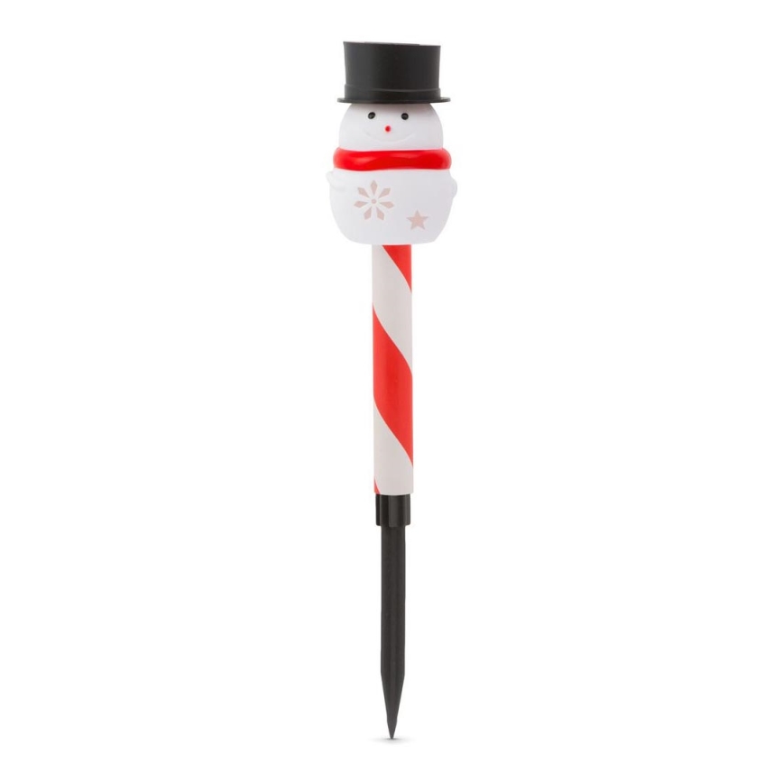 Candeeiro solar de Natal LED LED/1,2V IP44 boneco de neve