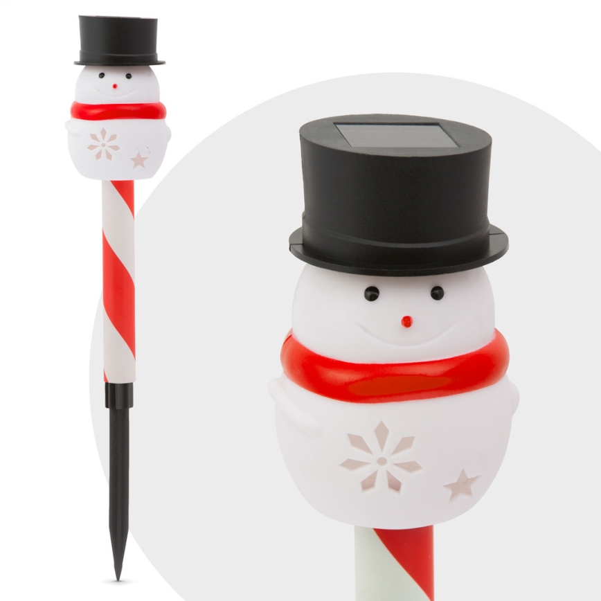 Candeeiro solar de Natal LED LED/1,2V IP44 boneco de neve