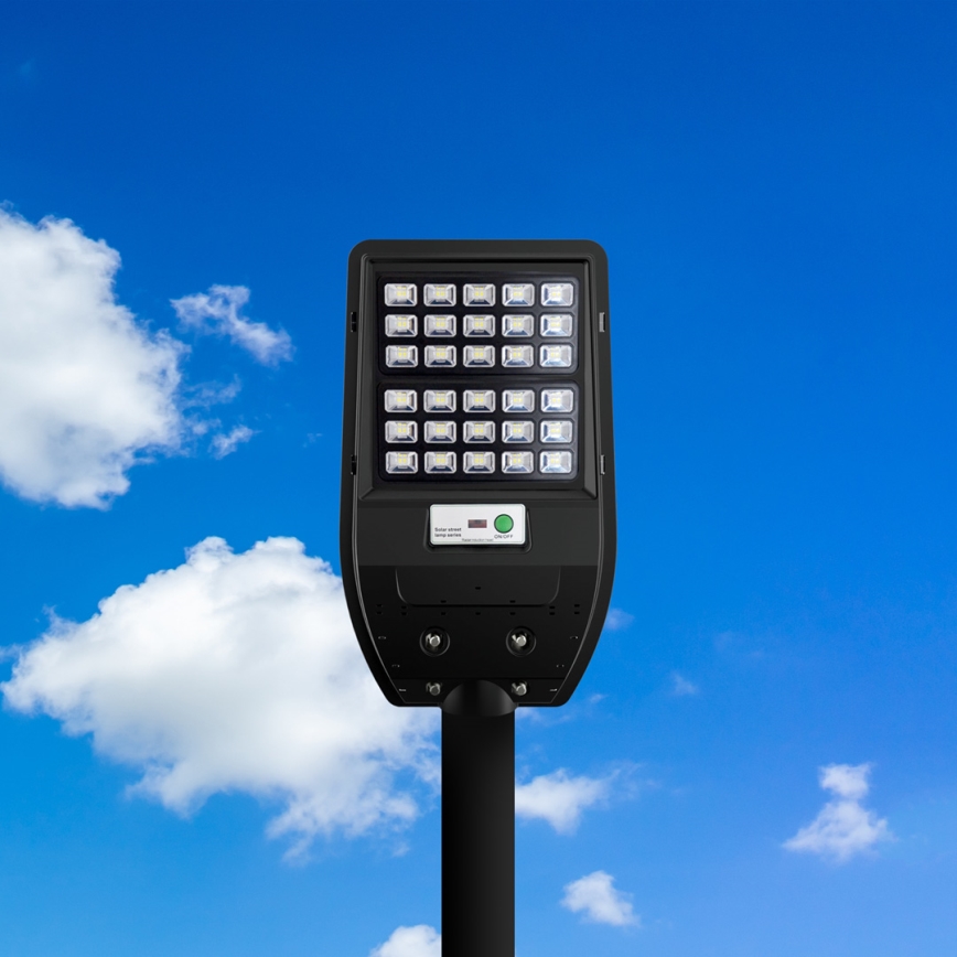 Candeeiro solar de rua LED VIA 50W/5000 mAh 3,2V 6000K IP65 + controlo remoto