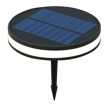 Candeeiro solar exterior LED LED/1,8W/3,7V IP54 3000K