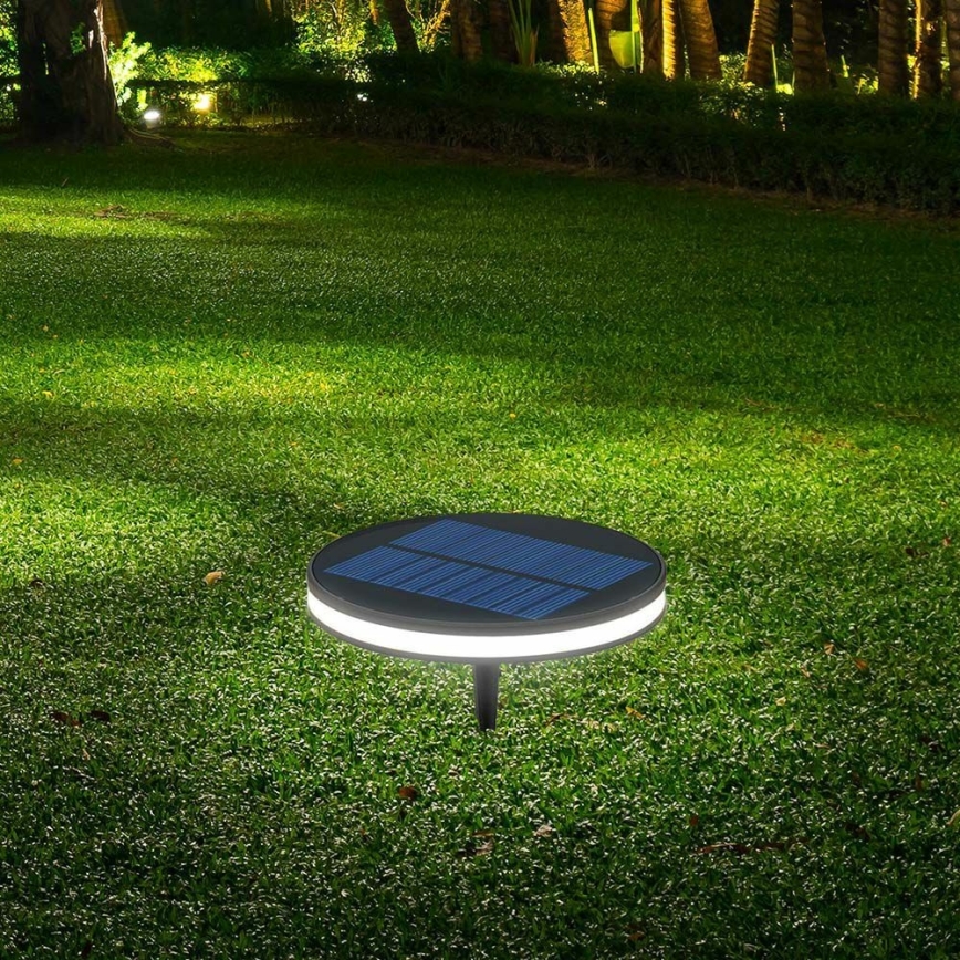 Candeeiro solar exterior LED LED/1,8W/3,7V IP54 3000K