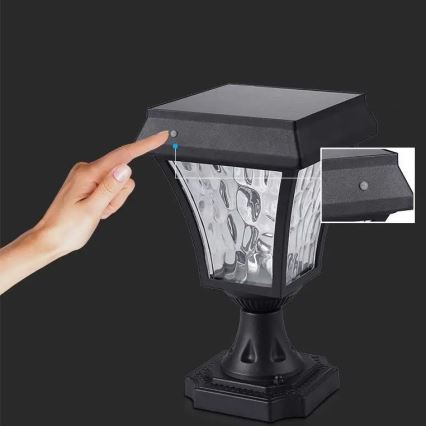 Candeeiro solar LED 3em1 LED/2W/5,5V 3000K/6000K IP65 2200 mAh