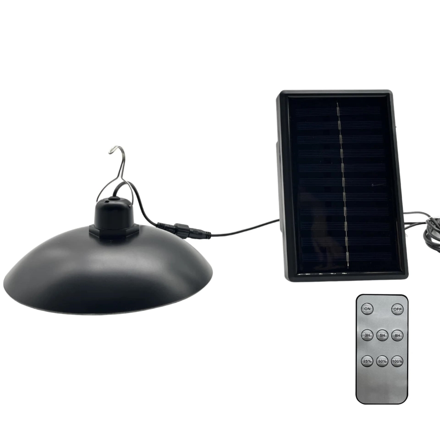 Candeeiro solar LED CELINA LED/1,8W/3,7V IP44 + controlo remoto