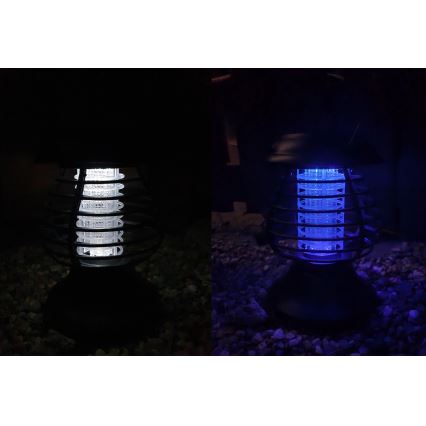 Candeeiro solar LED com armadilha de insetos LED/1,2V IP44