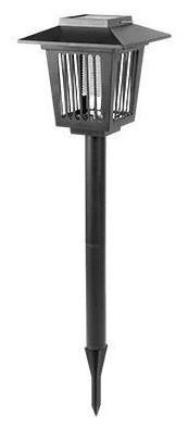 Candeeiro solar LED com armadilha para insetos 2em1 LED/0,06W/1,2V 6500K 58 cm 70 mAh IP65
