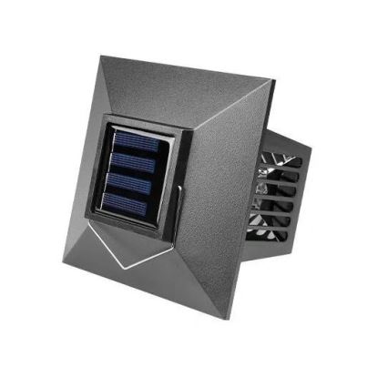 Candeeiro solar LED com armadilha para insetos 2em1 LED/0,06W/1,2V 6500K 58 cm 70 mAh IP65