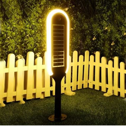 Candeeiro solar LED com sensor BOLLARD LED/5W/5,5V IP65 3000K