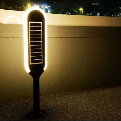 CAndeeiro solar LED com sensor BOLLARD LED/5W/5,5V IP65 4000K