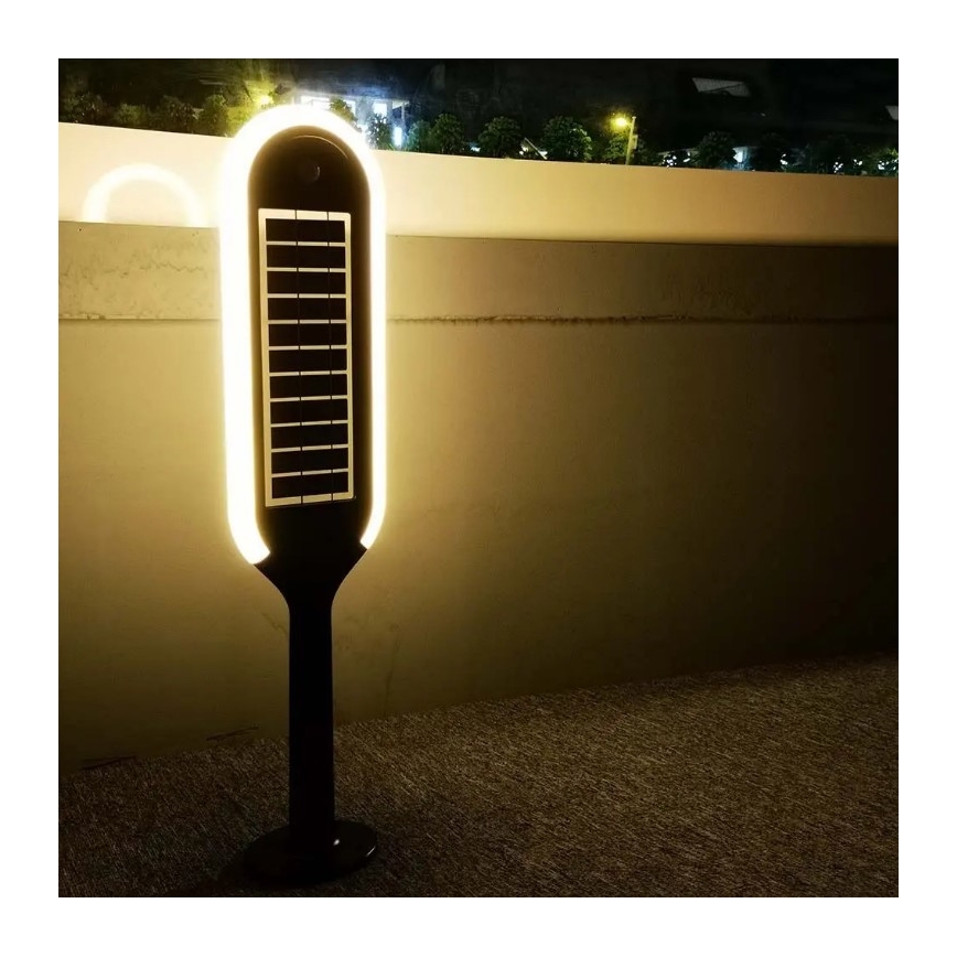 CAndeeiro solar LED com sensor BOLLARD LED/5W/5,5V IP65 4000K